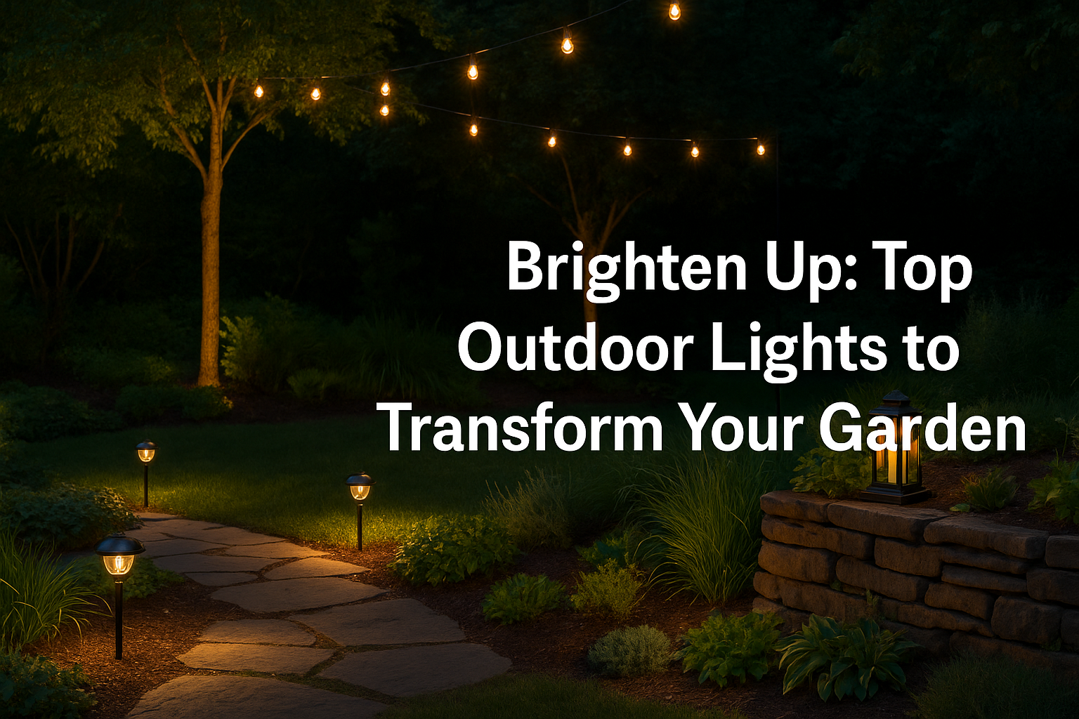 Top Outdoor Lights to Transform Your Garden