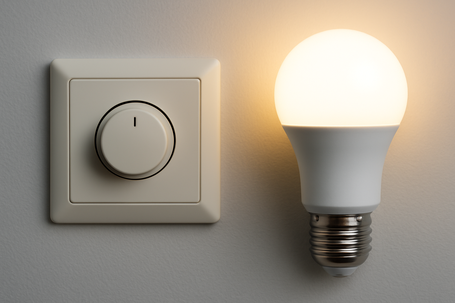 How to Use a Dimmer Switch with LED Globes Safely