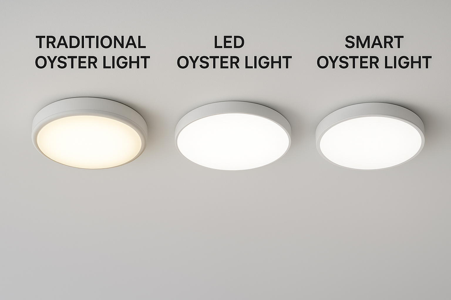 Oyster Light vs LED Oyster Light vs Smart Oyster Light | Complete Comparison