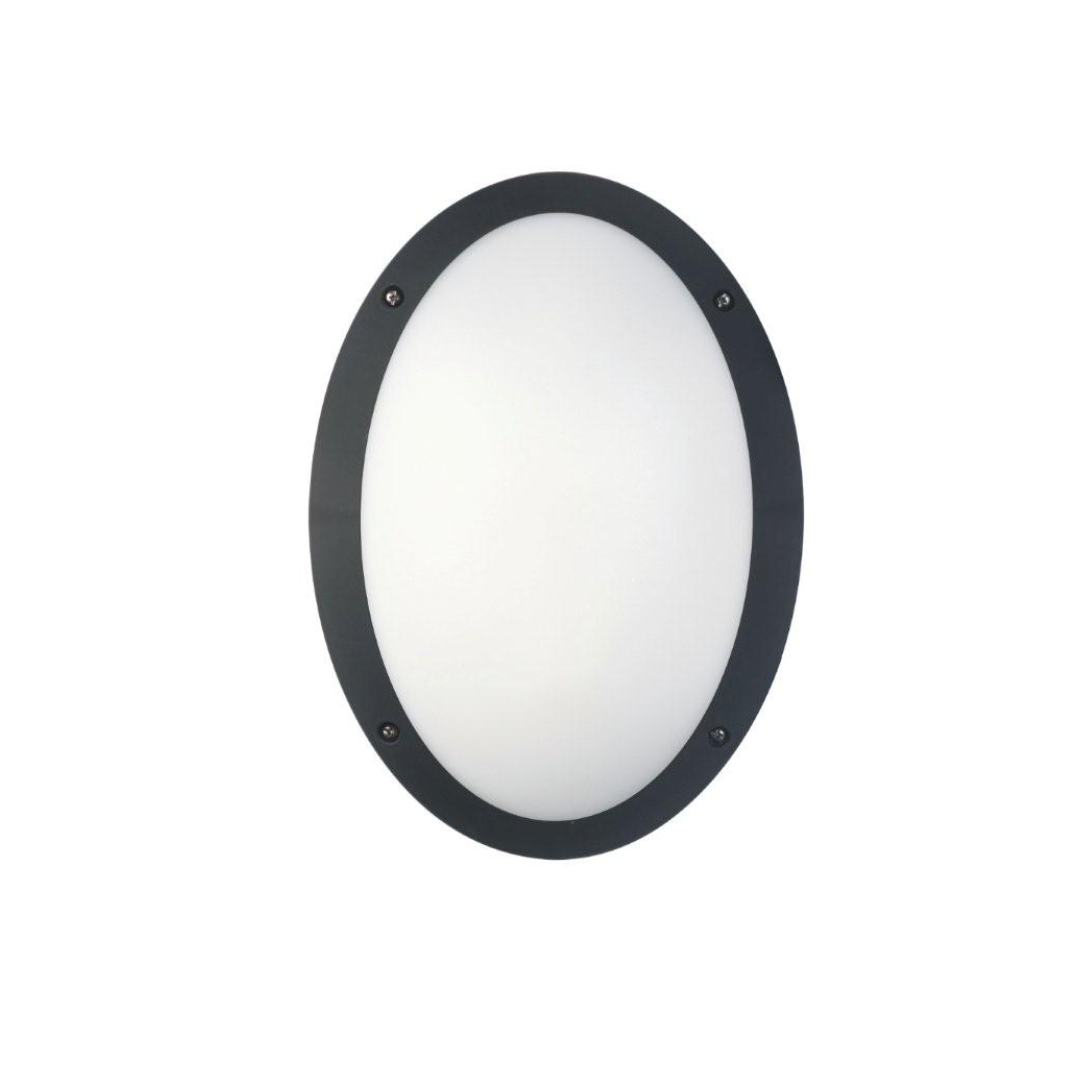 BULK: Oval LED Exterior Bulkhead Lights IP66 IK10