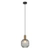 MARACA: Interior Glass Jar With Quadrilateral Segment Pendant Lights