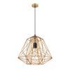MARTE: Geometric Design Interior Iron Cage Pendant Lights