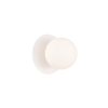BALLE: Interior Round Opal Diffuser with Round Base Wall Lights