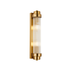 VARILLAS: Interior Up/Down Clear Glass Rod Wall Lights