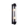 VARILLAS: Interior Up/Down Clear Glass Rod Wall Lights