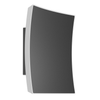 CRISTAL: LED Tri-CCT Exterior Curved Square Wall Lights IP65