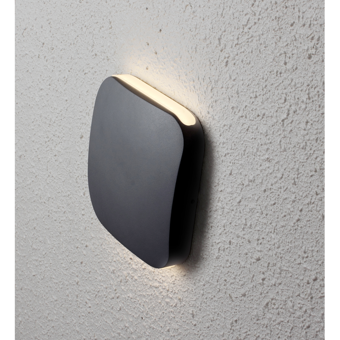 VOX: Surface Mounted LED Exterior Square Up/Down Wall Lights IP54