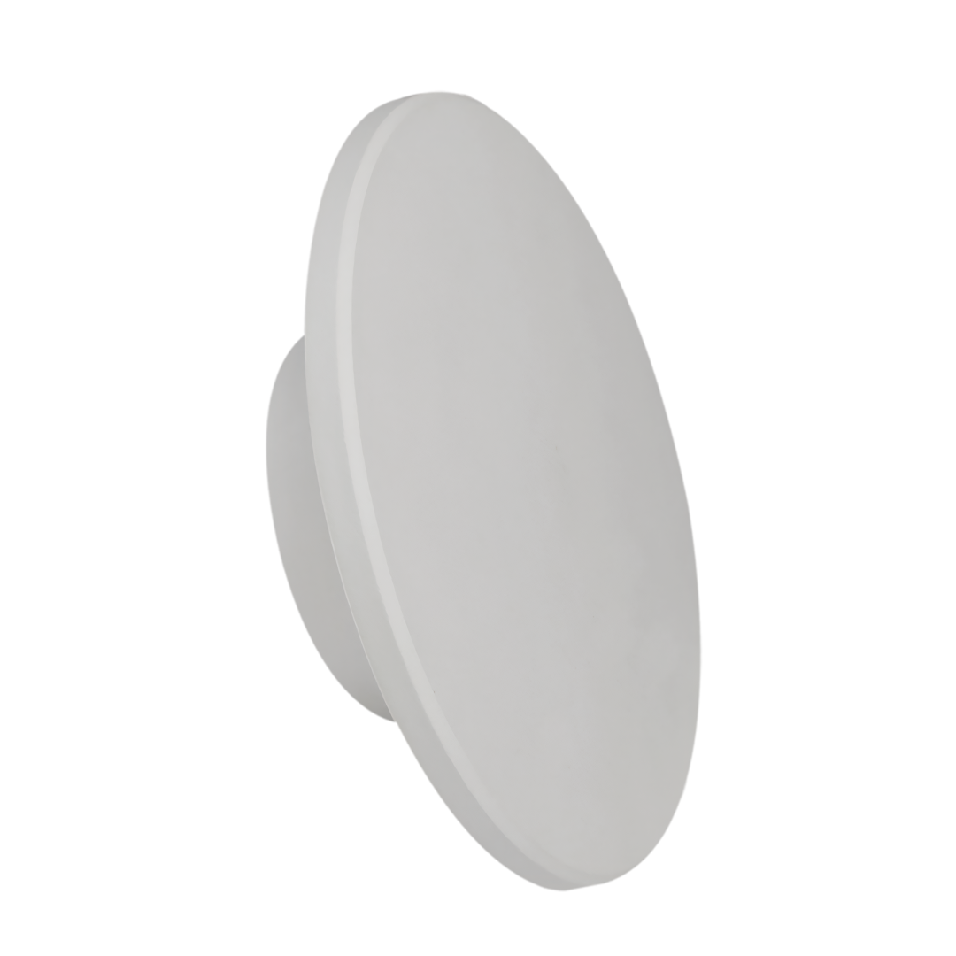 SHADOWTRI: Exterior LED Tri-CCT Round Backlit Wall Lights IP65 & IK08 (Diam: 180mm)