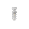 VILLAKU: Exterior Cylinder Aluminium & Glass with Cage Ceiling / Wall Lights IP44