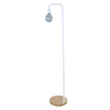 SLIM: Minimalist Wood Base Slim Floor Lamps