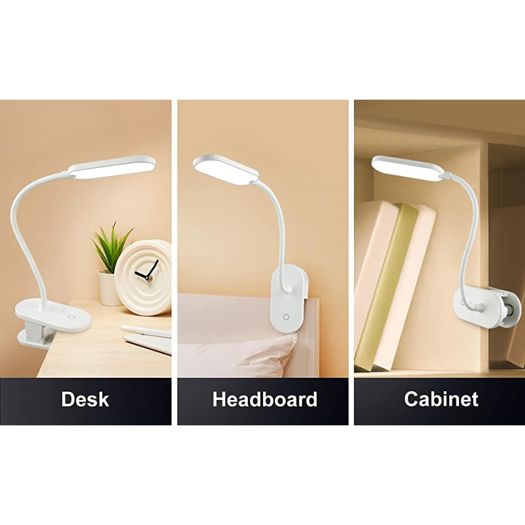 BUDDY: LED Rechargeable Portable Touch Clip Lamp