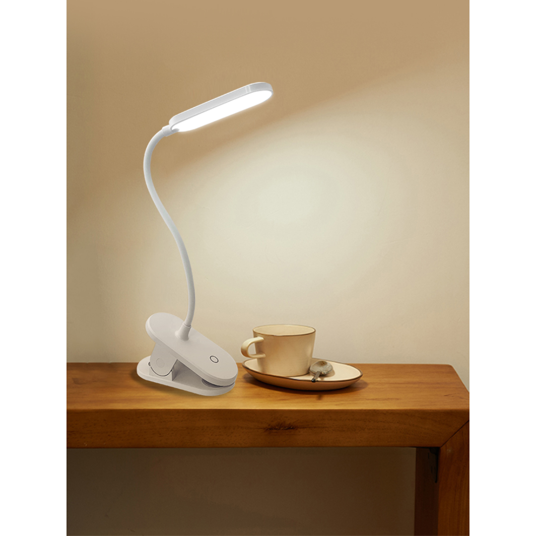 BUDDY: LED Rechargeable Portable Touch Clip Lamp