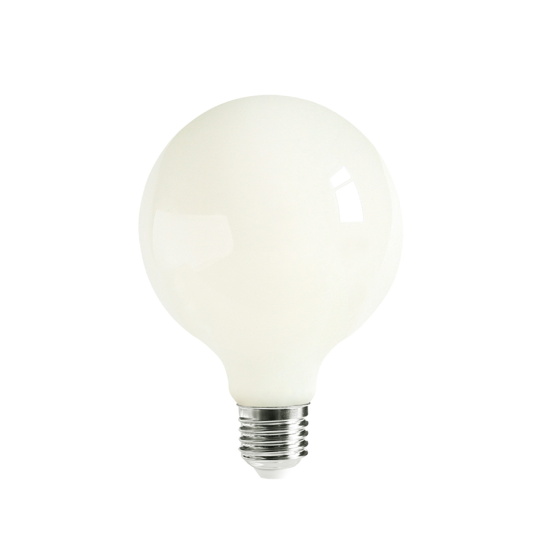 G95 LED Filament Dimmable Globes Frosted Diffuser (6W)