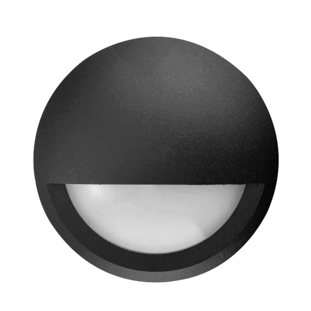 STE: Exterior LED Surface Mounted Eyelid Step Lights IP65