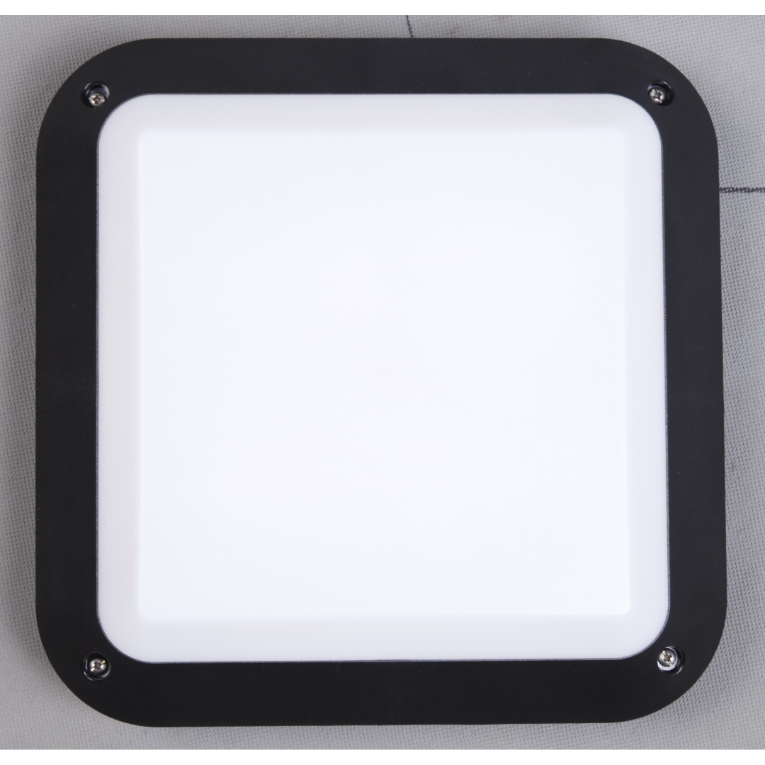 BULK: Square LED Exterior Bulkhead Lights IP66 IK10