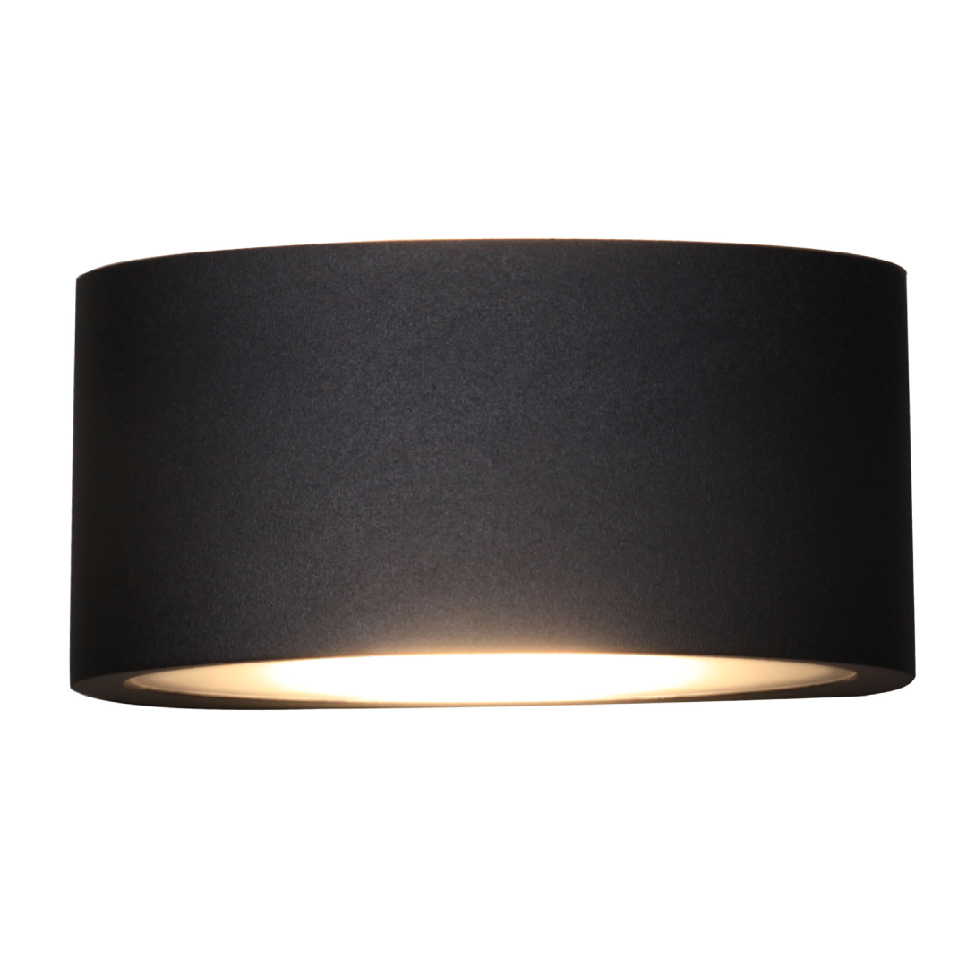 TAMA: LED Exterior Surface Mounted Curved Up/Down Wall Lights IP54