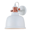 ALTA: Interior Adjustable Bell With Copper Highlight Wall Lights