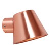SKOPA: Exterior Glass Diffuser Flat Top Cone Surface Mounted Wall Lights IP44