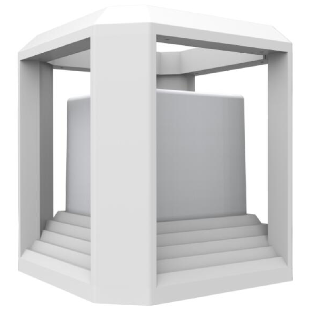 RUBIK: Exterior LED Cube Surface Mounted Wall / Floor Lights IP65