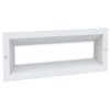 BRICKTRI: Exterior LED Tri-CCT Recessed Rectangular Frosted Diffuser Wall / Brick Lights IP65