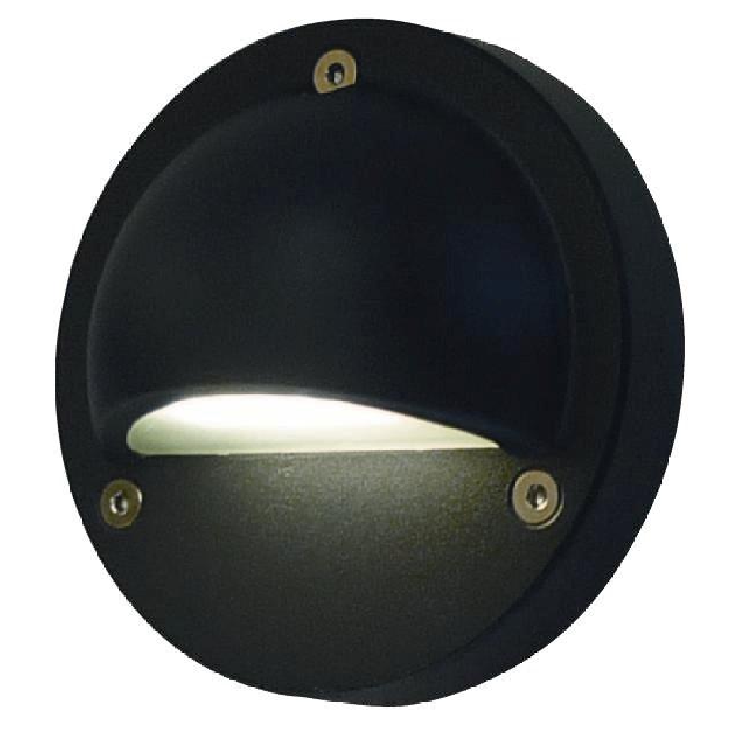 STE: LED Exterior Surface Mounted Eyelid Step / Wall Lights IP44