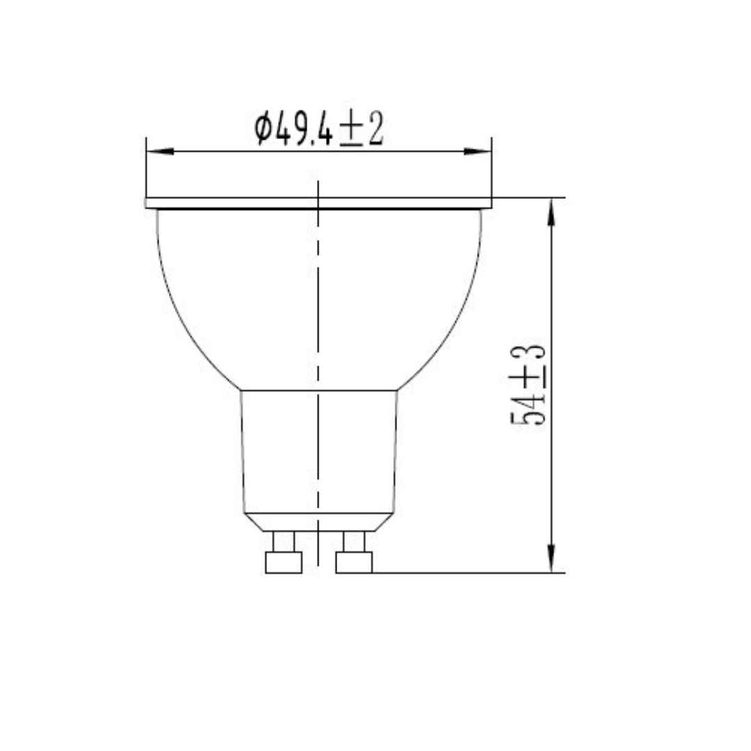 GU10 LED Globes (6W)
