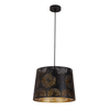 PENSHADE: Interior Slanted with Starburst Pattern Laser Cut Pendant Lights