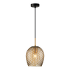 FOSSETTA: Interior Wine Glass Shape Dimpled Pendant Lights