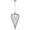 SENORITA: Rustic Medium Tuscan Coffee Cherry / Winter Moss Wood Pendant Lights