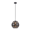 TUILE: Interior Large Embossed Tiled Iron Wine Glass Shape Pendant Lights