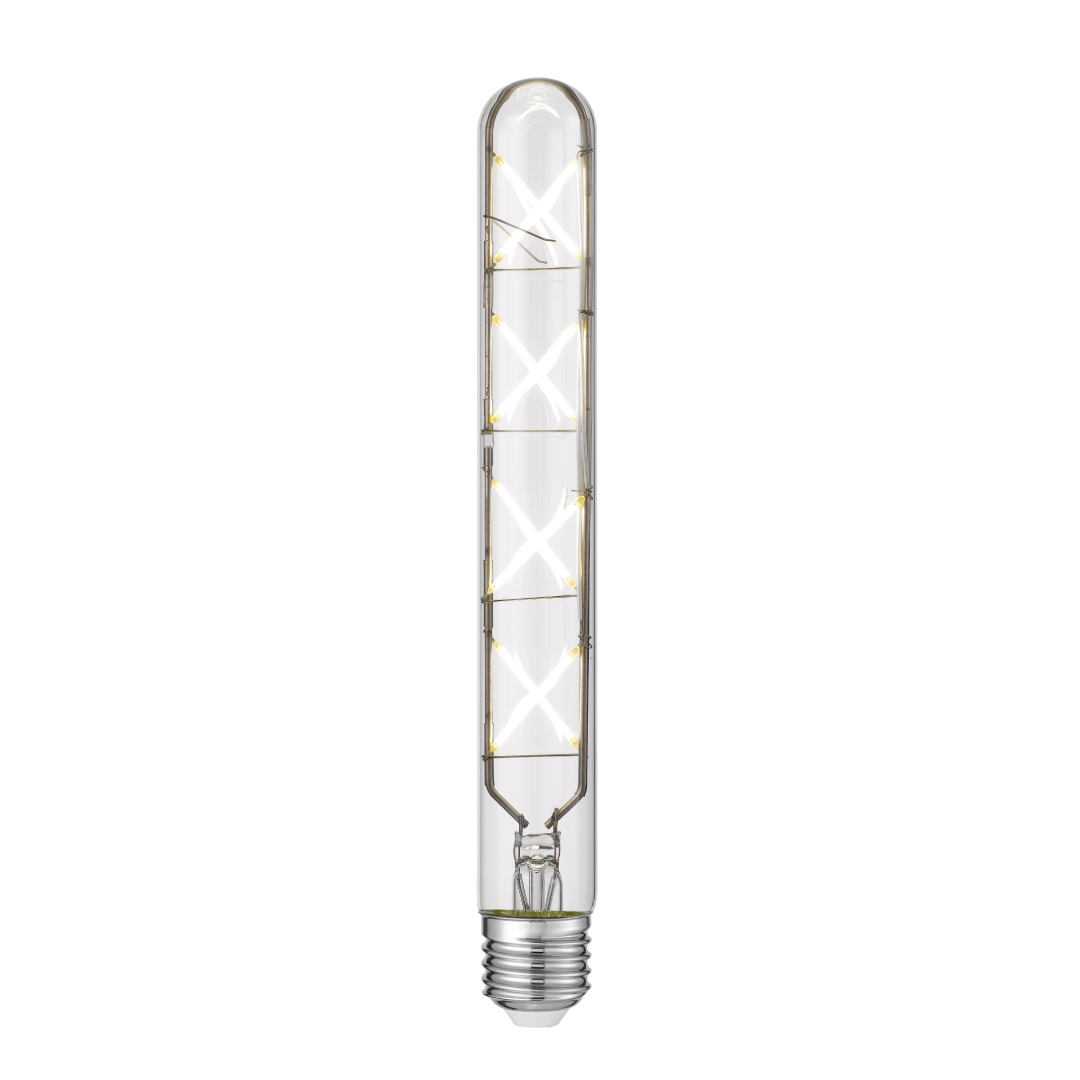 E27 T30 8w LED TUBE X GLOBE CLEAR TRIAC DIM