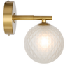 FELTON 1 LIGHT WALL LIGHT ANTIQUE GOLD