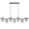 ORTON 7 LIGHT PENDANT BLACK
