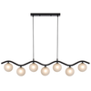 ORTON 7 LIGHT PENDANT BLACK