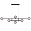 TYSON 6 LIGHT PENDANT BLACK