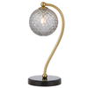 FELTON TABLE LAMP BLACK MARBLE