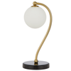 FELTON TABLE LAMP BLACK MARBLE
