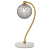 FELTON TABLE LAMP WHITE MARBLE