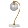 FELTON TABLE LAMP WHITE MARBLE