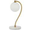 FELTON TABLE LAMP WHITE MARBLE