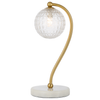 FELTON TABLE LAMP WHITE MARBLE