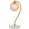 FELTON TABLE LAMP WHITE MARBLE