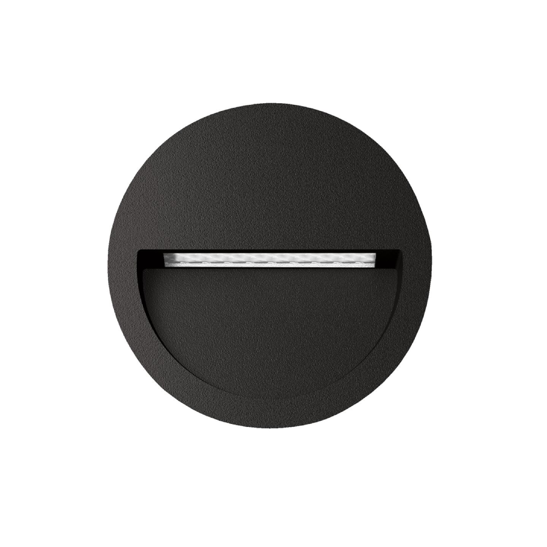 ZAC-4 RND REC IP65 4W 12V BLK