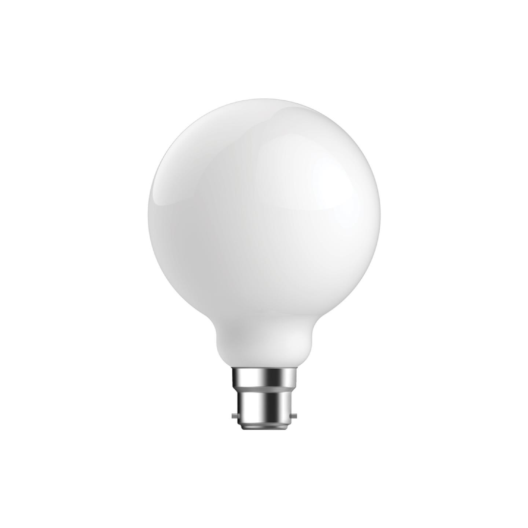G95 8.5W DIMMABLE LED FILAMENT LAMP FROST 240V - B22