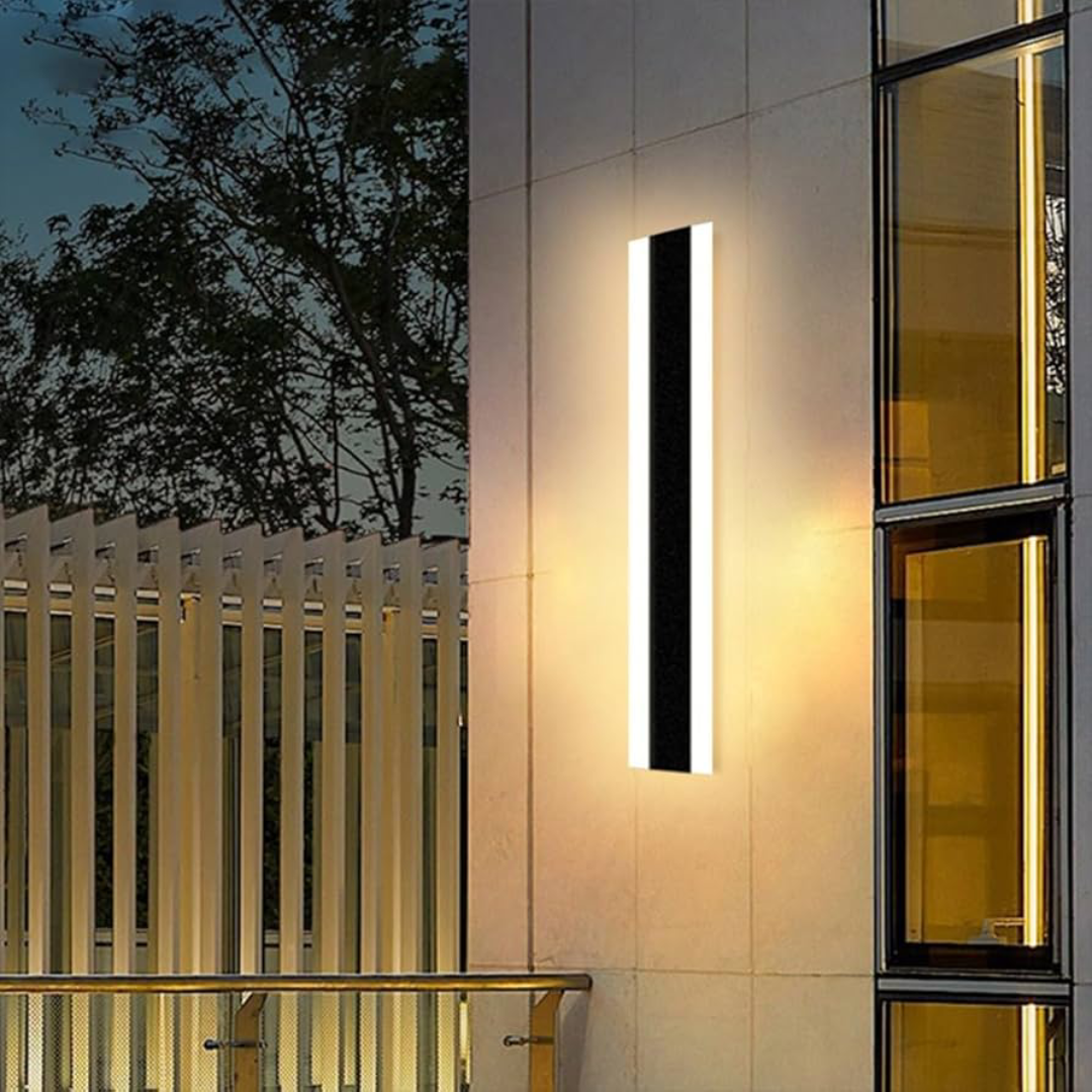 BANDA: LED Tri-CCT Rectangular with Frosted Diffuser Wall Lights IP65