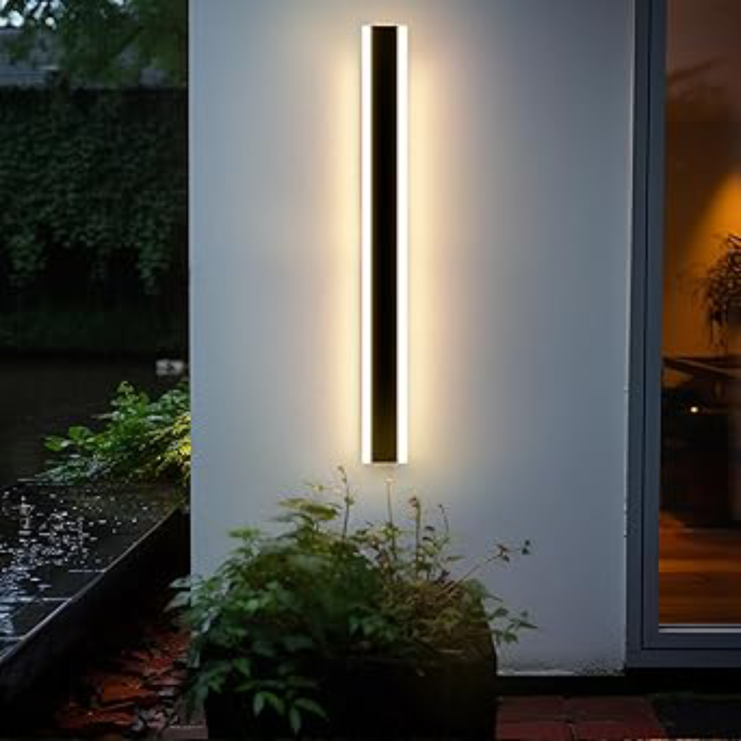 BANDA: LED Tri-CCT Rectangular with Frosted Diffuser Wall Lights IP65