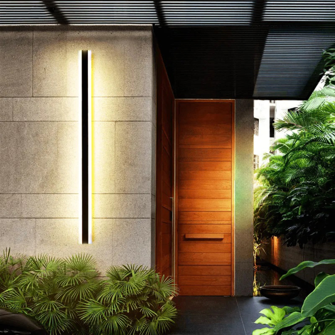 BANDA: LED Tri-CCT Rectangular with Frosted Diffuser Wall Lights IP65
