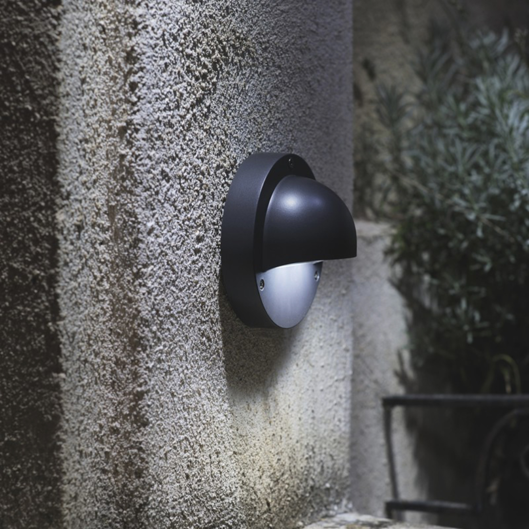 STE: LED Exterior Surface Mounted Eyelid Step / Wall Lights IP44