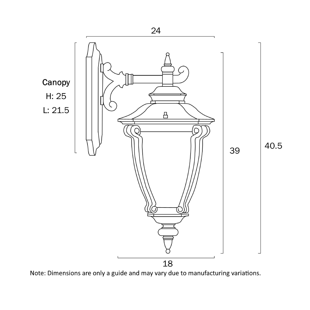 DELFINO EXTERIOR WALL LIGHT