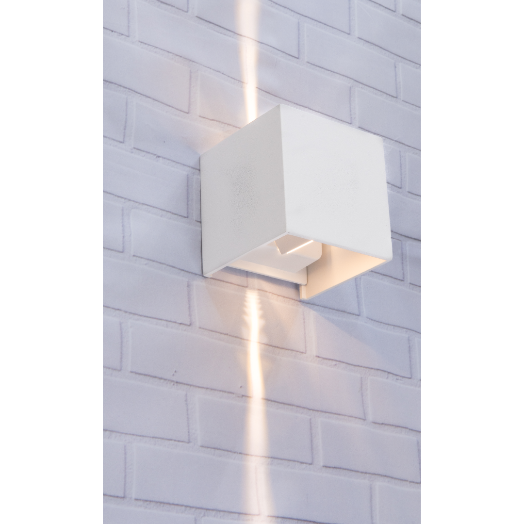 TOCA: Exterior LED Adjustable Lens Cover Surface Mounted Up/Down Wall Lights IP54